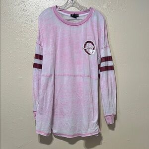 Miss Chievous Pink Long Sleeve Top